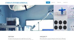 Desktop Screenshot of cishaninternational.org